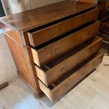 Antique walnut chest of drawers