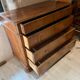 Antique walnut chest of drawers