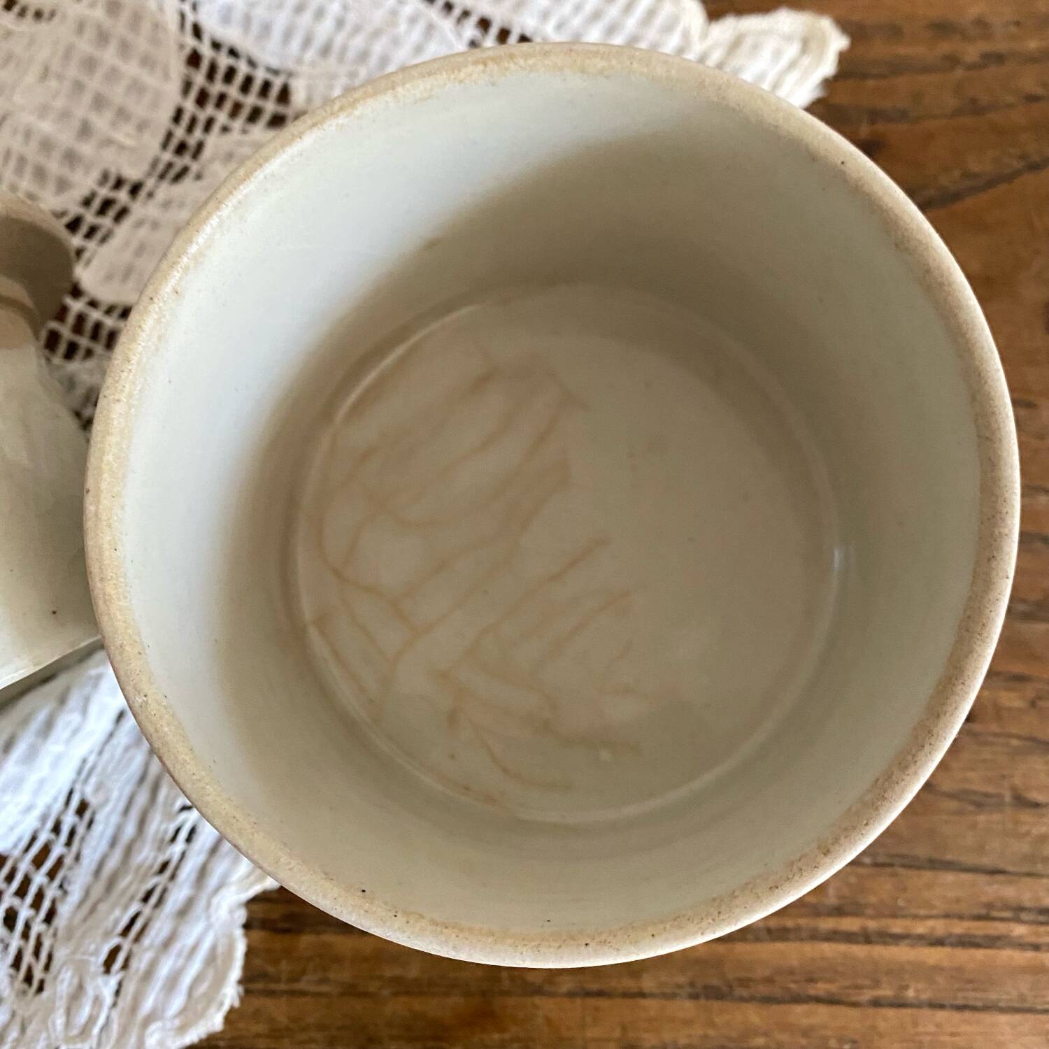 St Uze water butter dish