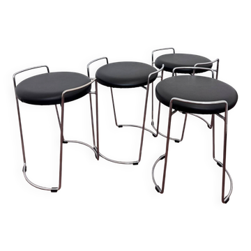 Tabourets cuir