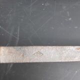 Pair of old bronze channels
