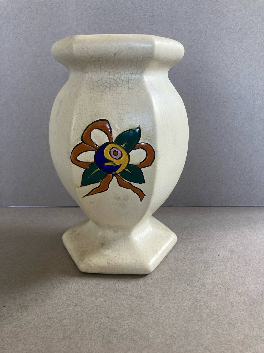 Art Deco ceramic vase Brussels