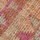 Pink & Orange Vintage Turkish Runner Rug, 103x326Cm