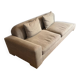 Three-seater fabric sofa