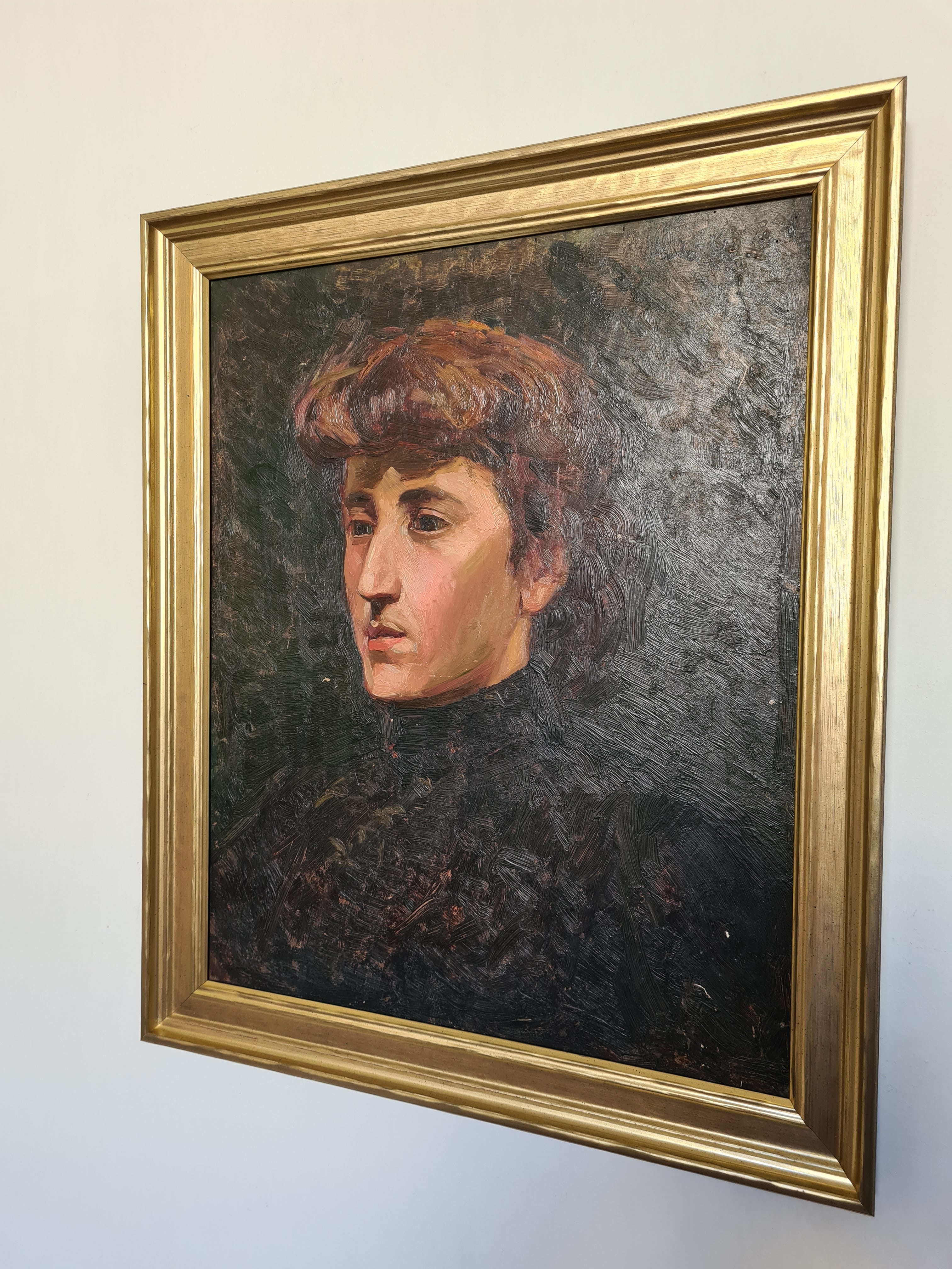 Portrait de Madame Carrera par Augustin Carrera