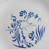 Set of 3 Digoin Sarreguemines Paradis dessert plates