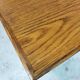 Farmhouse style dining table.