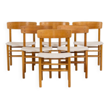 6x Farstrup Model 250 chairs
