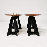 Modernist candlesticks, Germany, 1970s