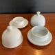 Two vintage porcelain butter dishes