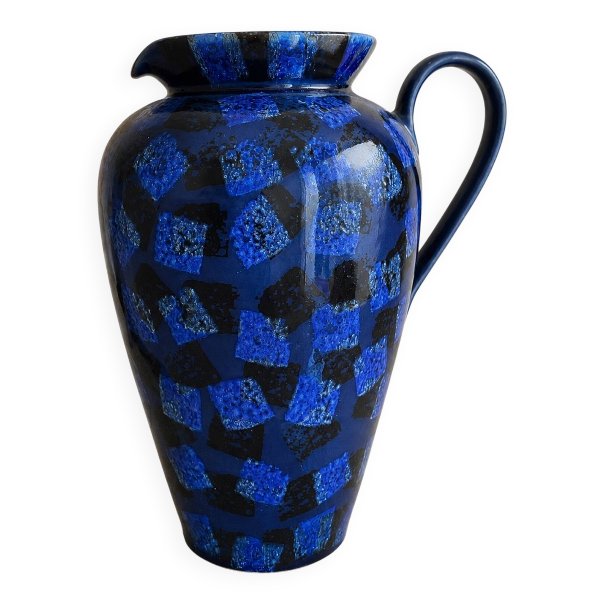 Large glazed stoneware jug Denby England