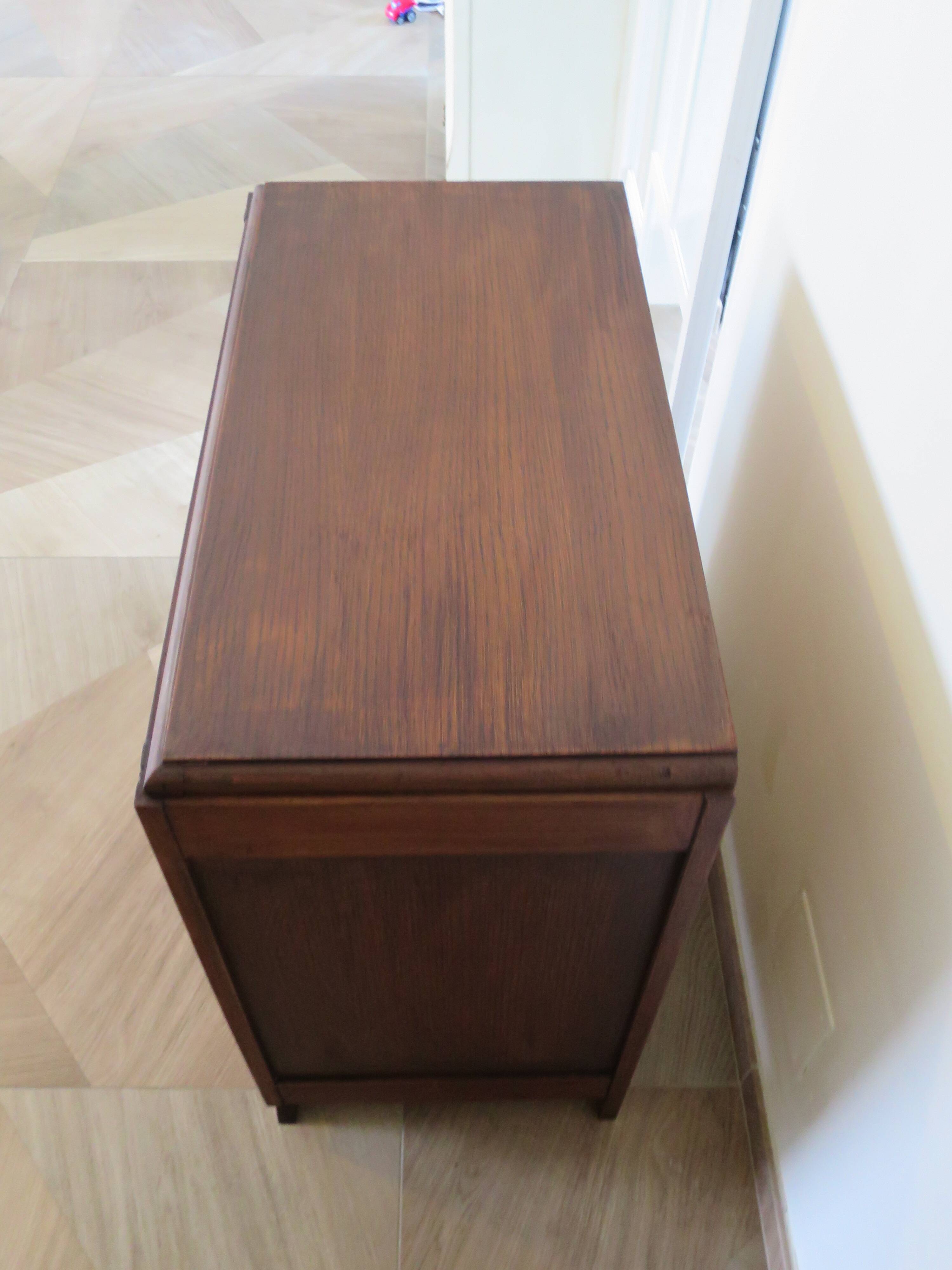 Art Deco chest of drawers - 1950s - mustache-style legs - vintage