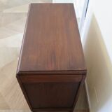Art Deco chest of drawers - 1950s - mustache-style legs - vintage