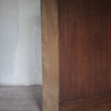 Vintage wooden bar counter