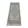 Traditional white and green carpet handmade in pure wool