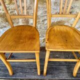 Pair of bistro chairs circa 50s/60s