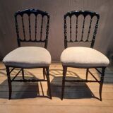 Pair of Napoleon III chairs