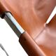 F444 lounge chair in cognac leather by Pierre Paulin for Artifort