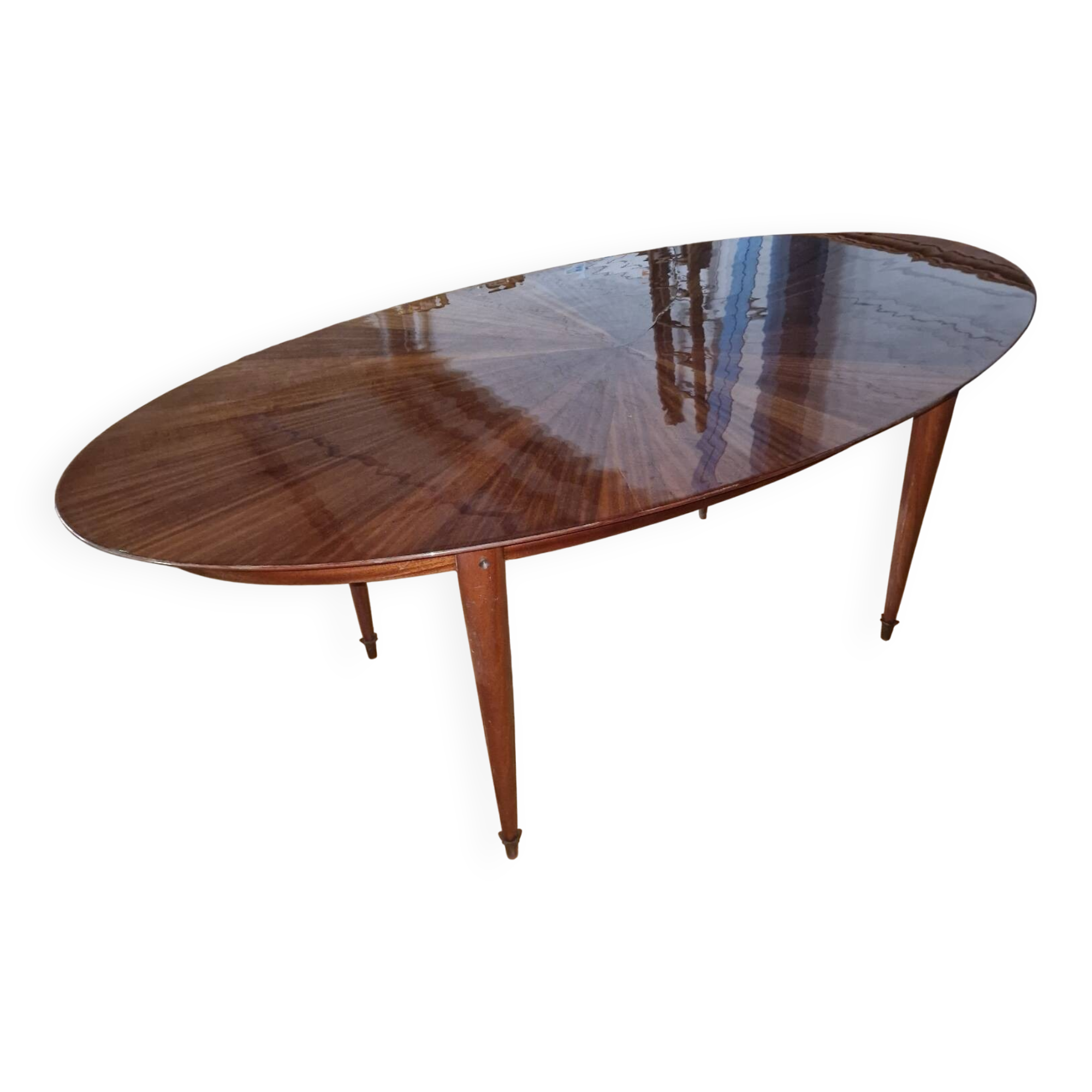 Table ovale palissandre
