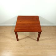 Danish teak square coffee table