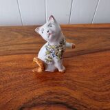 Moustiers cat signed