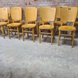 Set of 12 bistro chairs