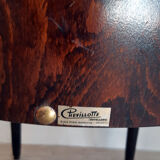 Pair of vintage Baumann chairs model "Mouette".