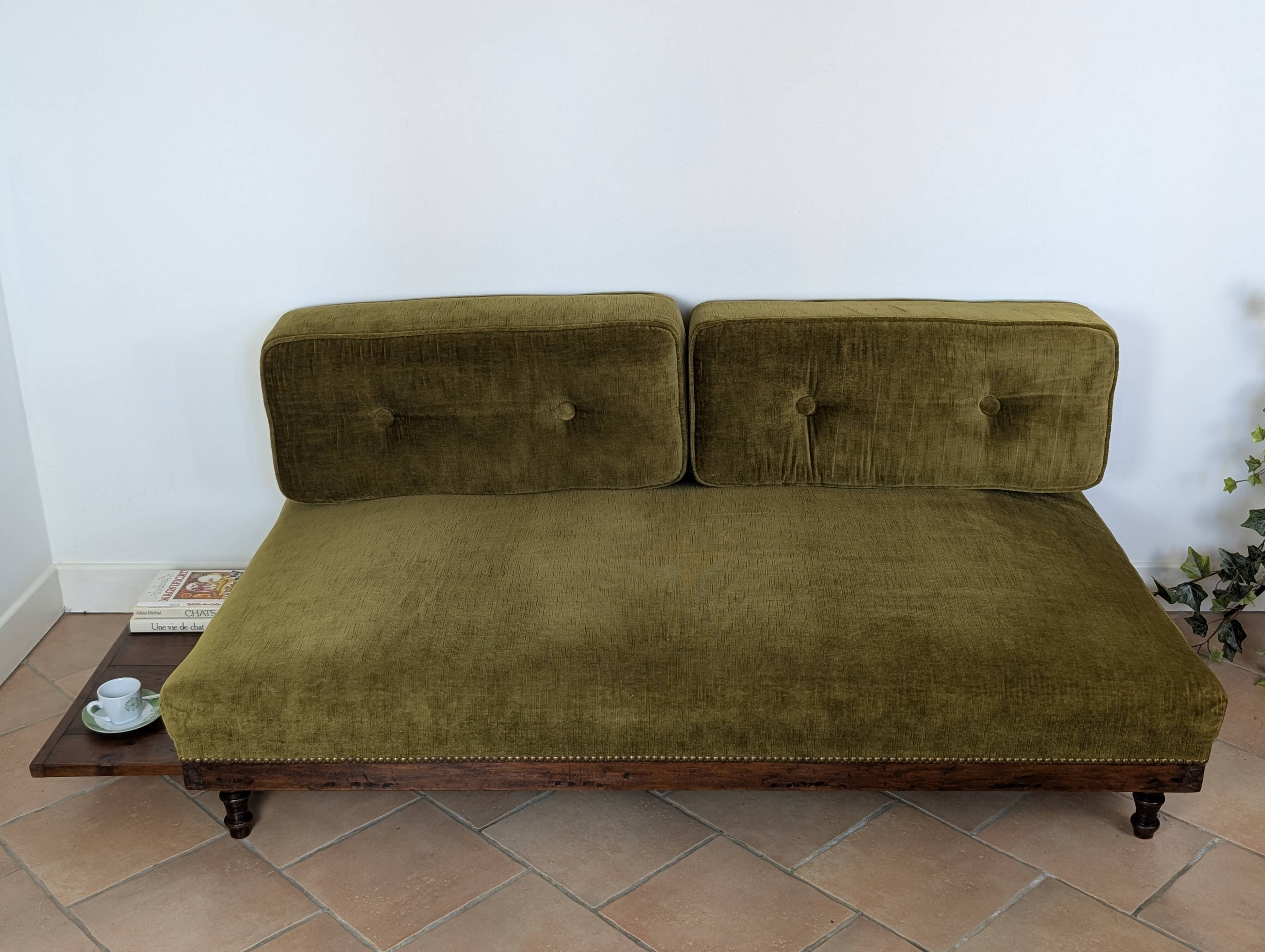 Canapé Day Bed velours