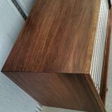 Vintage walnut wooden sideboard, 1960s, colour