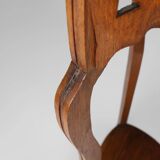 Art Deco console table in oak wood, France ca. 1930