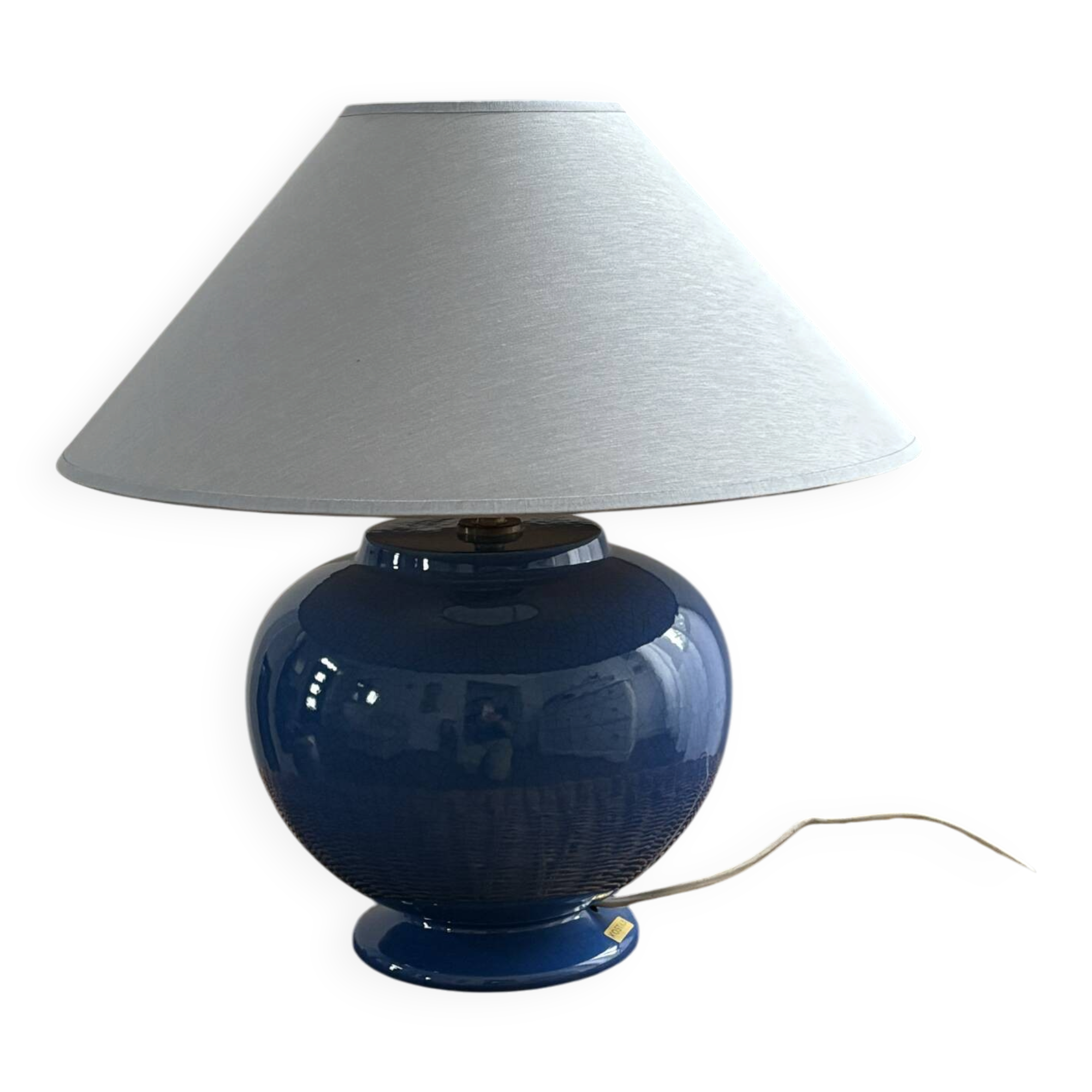 Cracked ceramic lamp Kostka