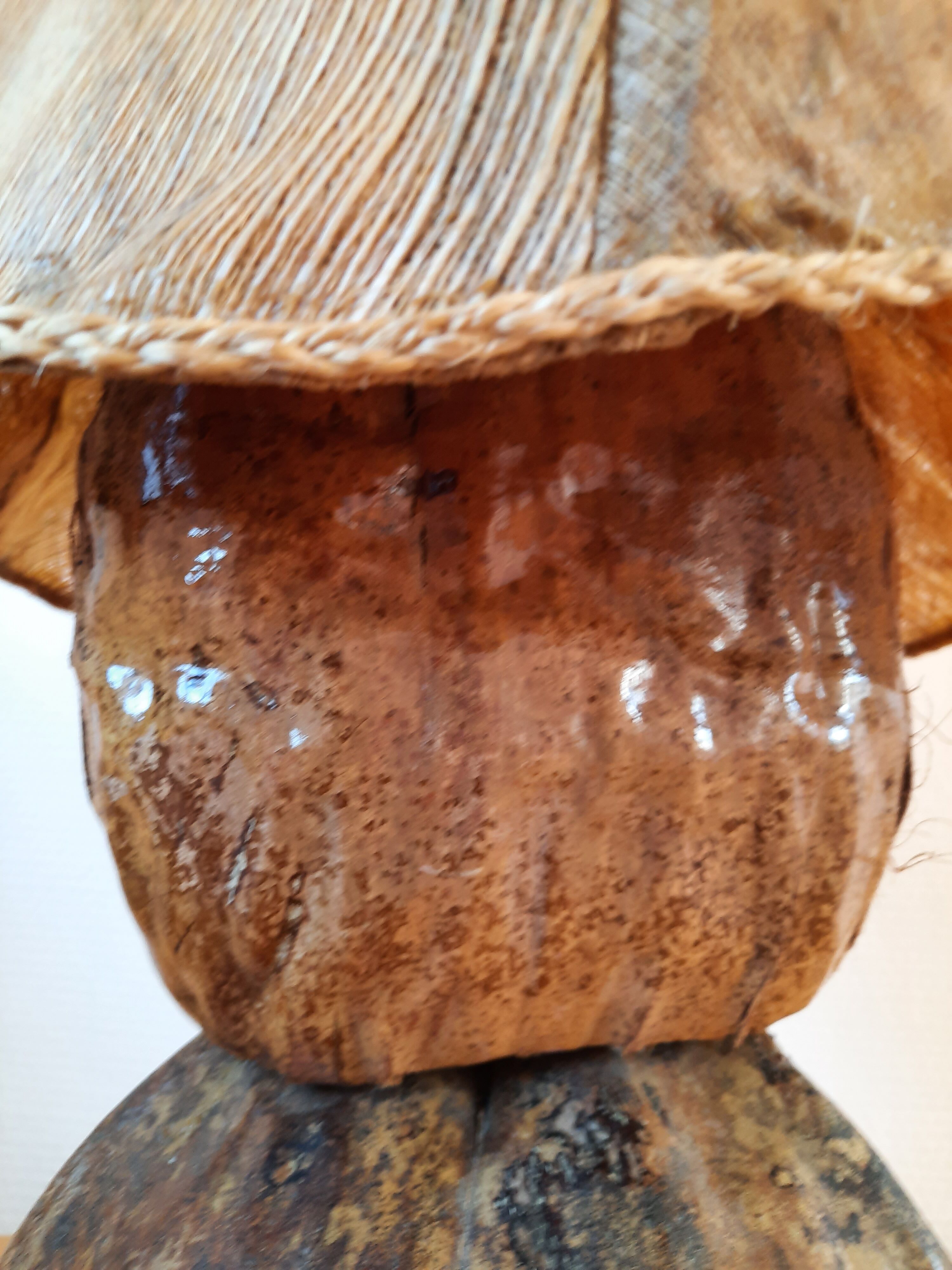 Ethnic table lamp 70s