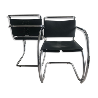 Mies van der Rohe MR20 armchairs 1970