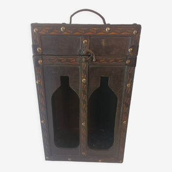 vintage bottle holder