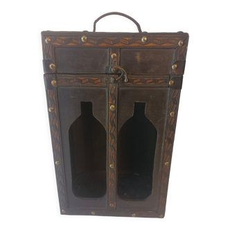 vintage bottle holder