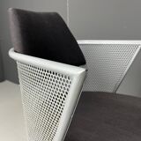 Postmodern metal dining chairs, 1980s