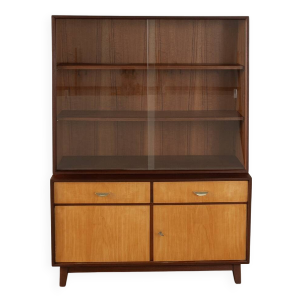 Vitrine des années 1950, bicolore