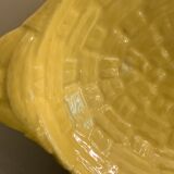 Digoin enamelled ceramic lemon fruit cup