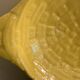 Digoin enamelled ceramic lemon fruit cup