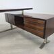 Design corner desk Gianni Moscatelli rosewood vintage 70s