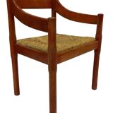 Vintage Carimate chair design by Vico Magistretti