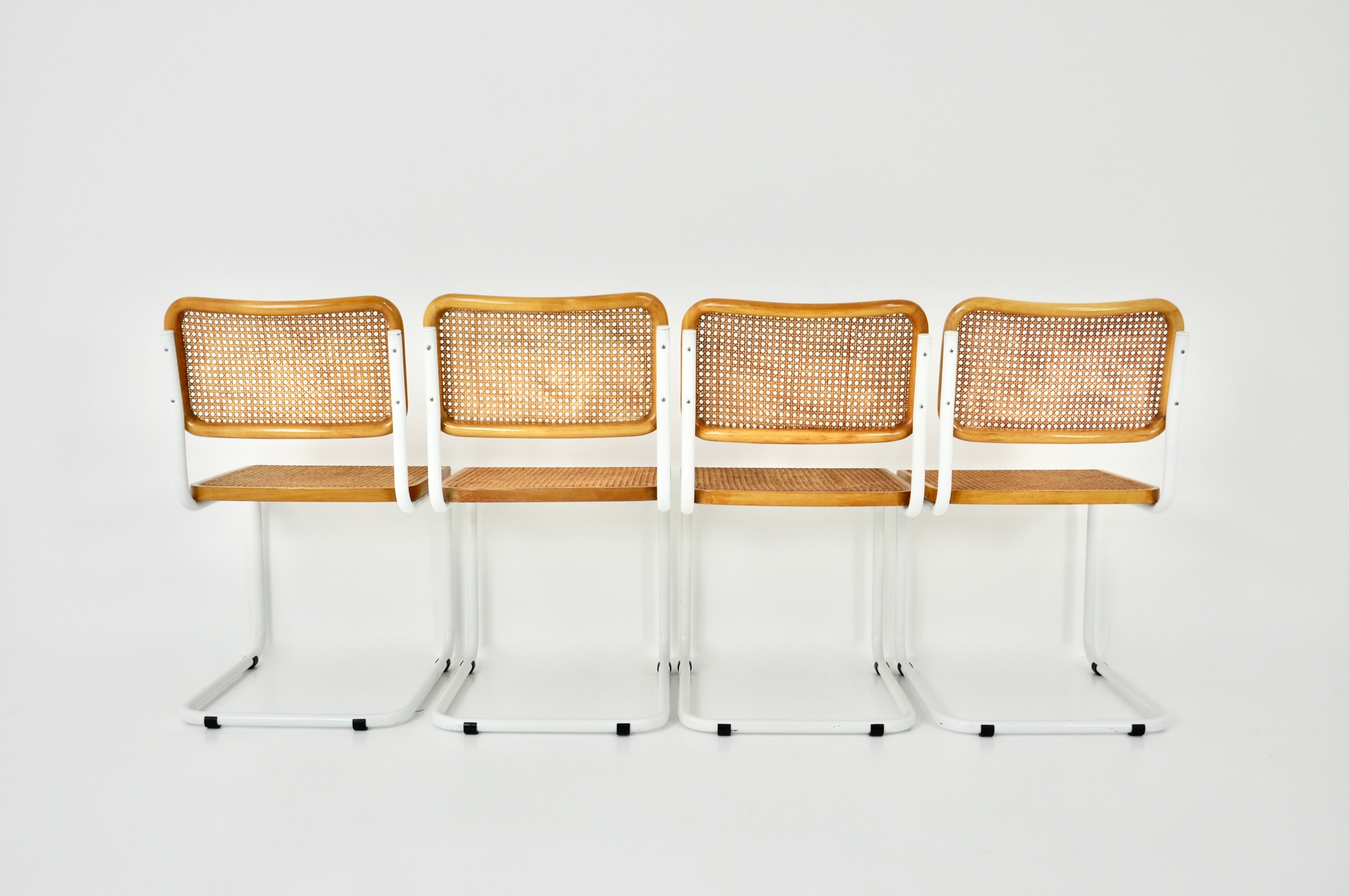 B32 Chairs by Marcel Breuer, set of 4