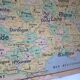 Map of France vintage - school poster n ° 4