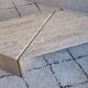 Table basse en travertin