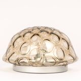 Wall/Ceiling Light in Smoked Glass, Sputnik, Germany