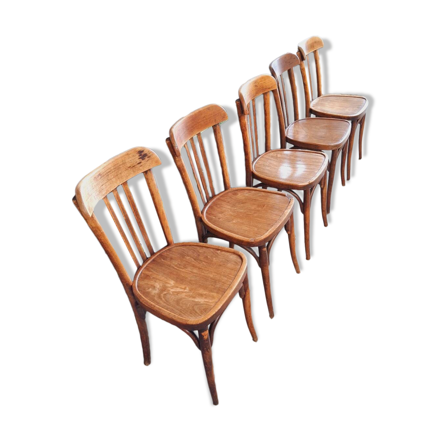 Old bistro chairs