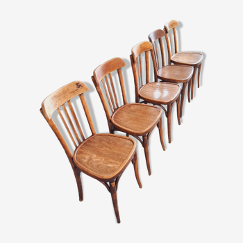 Old bistro chairs