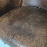 Sheep leather (desk) chair