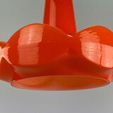 60s 70s Peill & Putzler hanging lamp ceiling lamp glass space design lamp