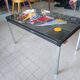 Vallauris Adri ceramic coffee table from the 60s "the sailboats"